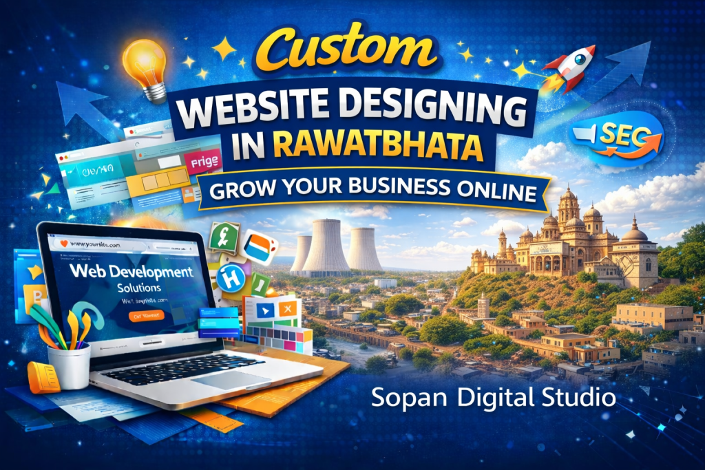 Custom Website Designing in Rawatbhata – Grow Your Business Online