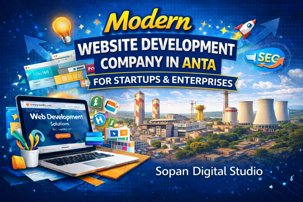 Modern Website Development Company in Anta for Startups & Enterprises