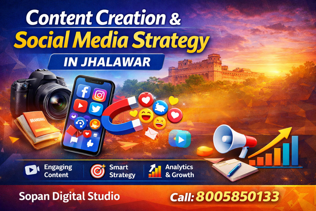 Content Creation & Social Media Strategy in Jhalawar