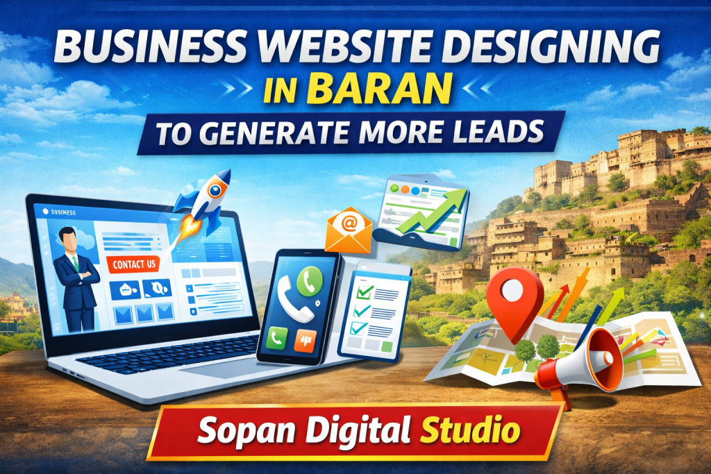 Business Website Designing in Baran to Generate More Leads